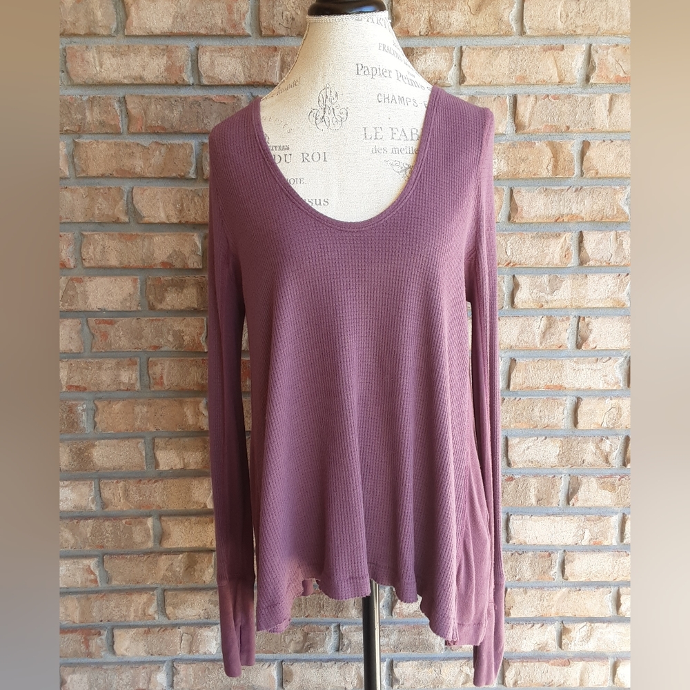 We the Free Free People Malibu Therman Long Sleeve Top.